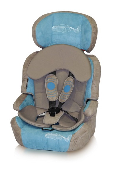 Автокресло Bertoni Uno (caramel&blue space lines)